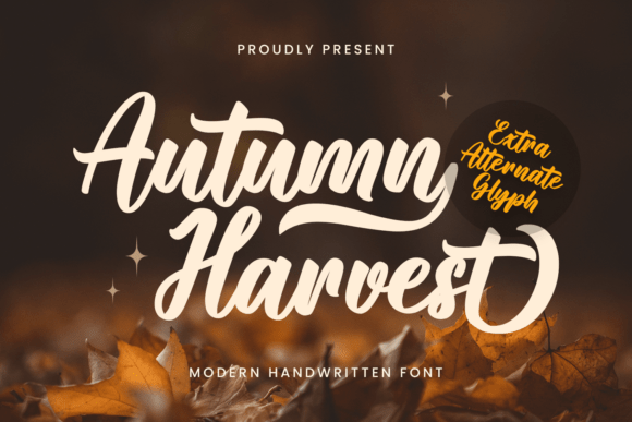 Autumn Harvest Fonts: A Script Amp Review for Crafters