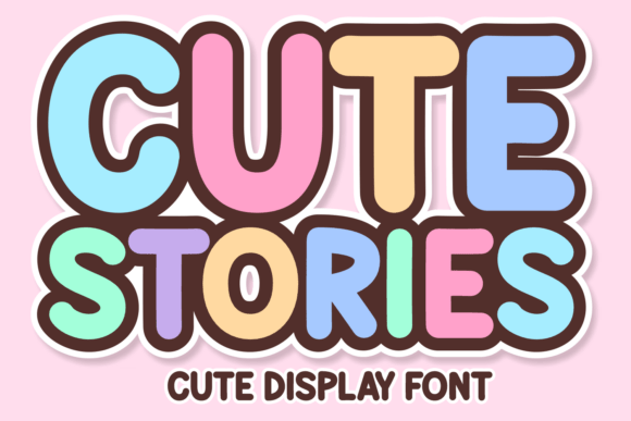 Cute Stories: A Playful Display Font for Real Projects