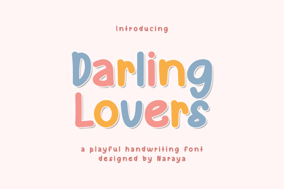 Darling Lovers Fonts: A Display Review for Sellers