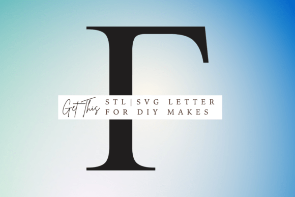 Greek Letter Rho SVG and STL for 3D Printing & Signs Amp