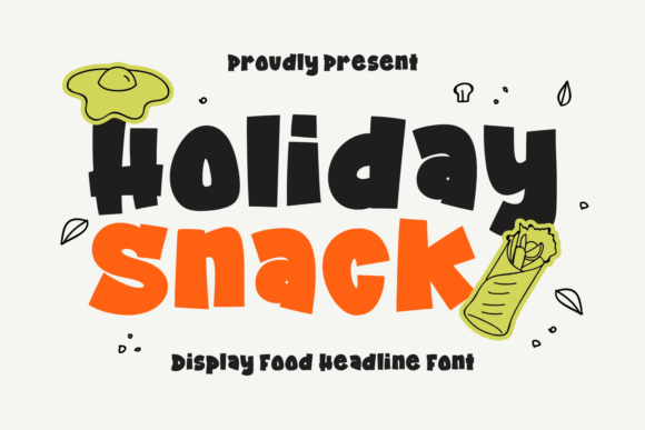 Holiday Snack Fonts: A Display Review for Sellers