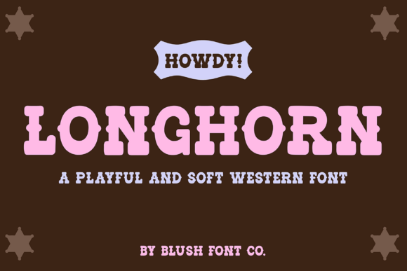 Longhorn Western Fonts: A Serif Review for Real Publishing