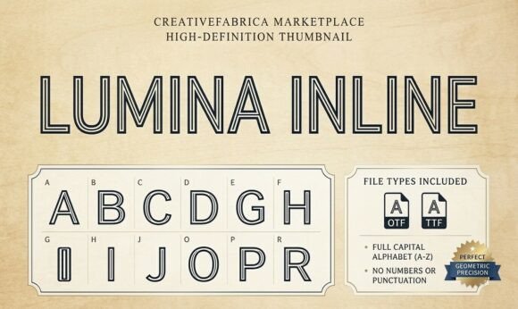 Lumina Inline Fonts: A Display Review for Crafters