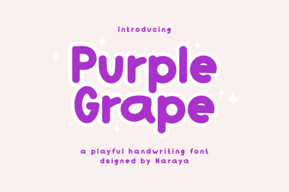 Purple Grape: A Playful Script Amp for Modern Branding